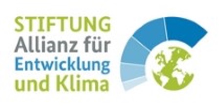 Logo der Stiftung Allianz für Entwicklung und Klima